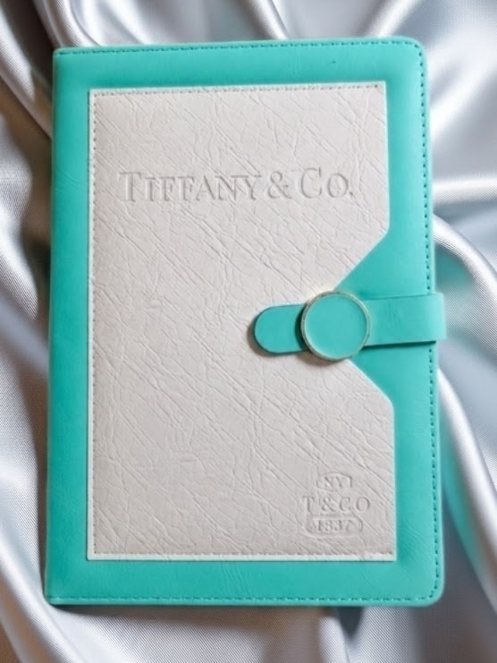 Tiffany & Co. Notebook Journal Magnetic Closure - New!